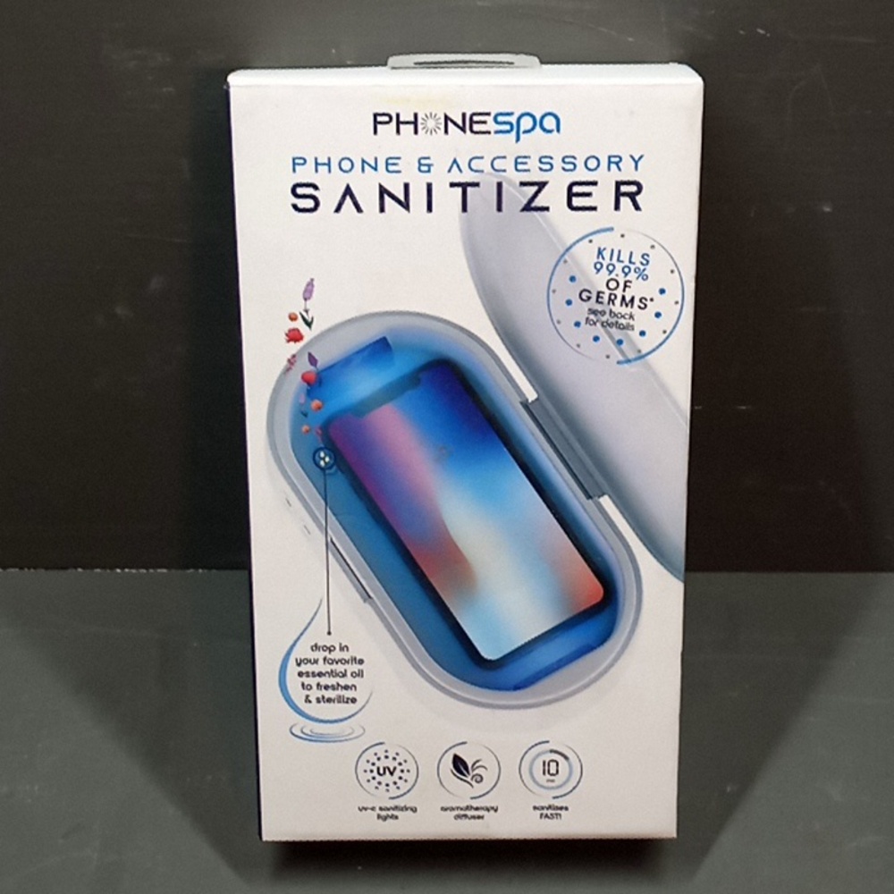 Phonespa Phone & Accessory Sanitizer Brand New Facrory Sealed